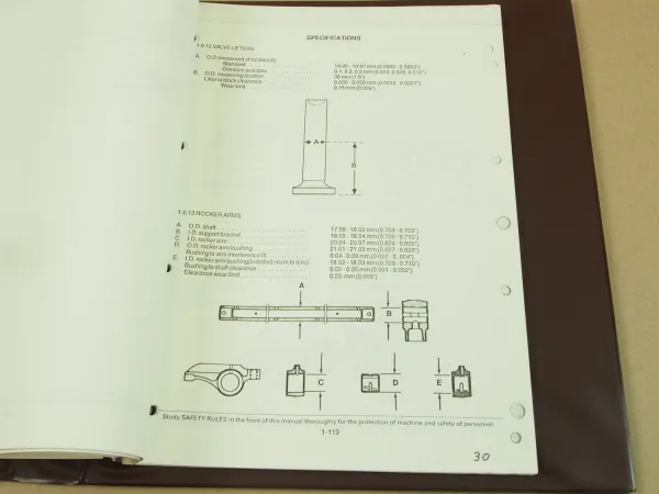 Fiat FR10B Radlader Schulungshandbuch Training Werkstatthandbuch 80er Jahre