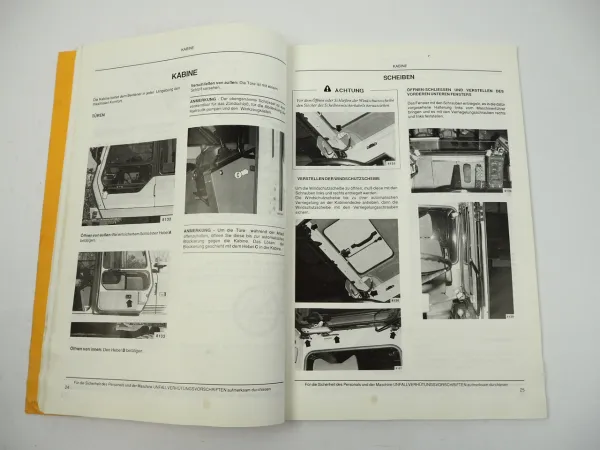 Fiat Hitachi FH150W Mobilbagger Betriebsanleitung Bedienung Wartung 1993
