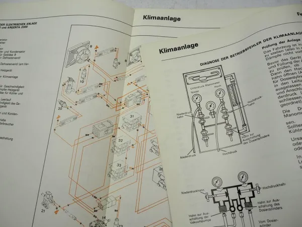 Fiat Klimaanlage Werkstatthandbuch 1982 Fiat 131 Supermirafiori Argenta Ritmo Fiat Klimaanlage Werkstatthandbuch 1982 Fiat 131 Supermirafiori Argenta Ritmo