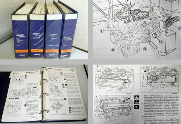 Fiat Marea + Weekend 146 ab 1996 - 2001 Reparaturanleitung Reparaturhandbuch