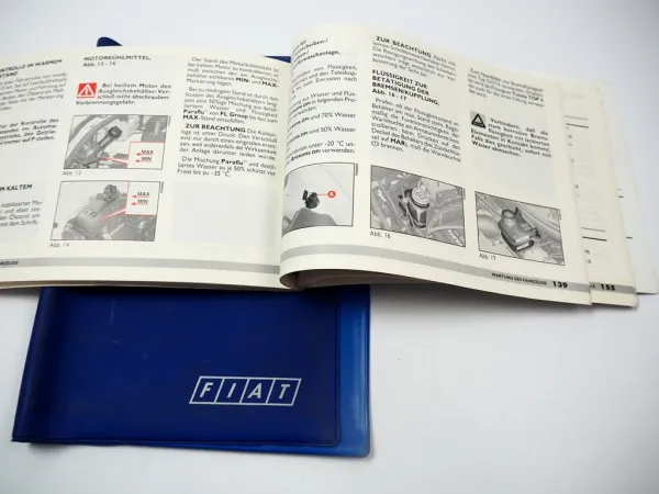 Fiat Punto 176 Betriebsanleitung Bedienungsanleitung mit Bordmappe Juni 1999