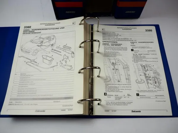 Fiat Seicento 187 Werkstatthandbuch Reparaturanleitung & Schaltpläne 1998 - 2002