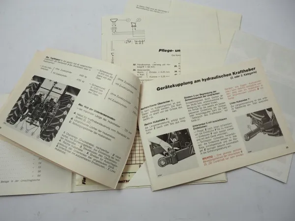 Fiat trattori 1180 Traktor Betriebsanleitung Bedienung Wartung Schaltplan 1980