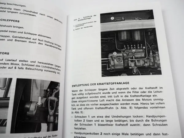 Fiat trattori 1300 1300DT Betriebsanleitung Bedienungsanleitung Wartung 1975