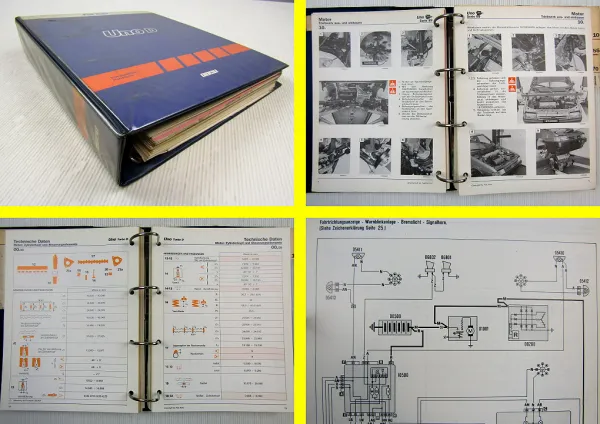 Fiat Uno Turbo Diesel 70 PS / Fiat Uno Diesel 45 PS 1.3 Werkstatthandbuch 1986