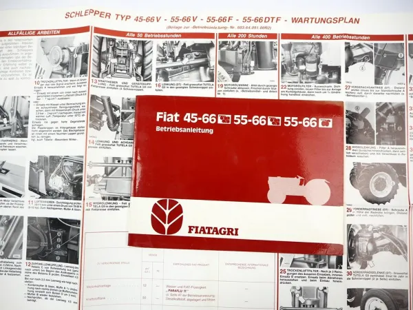 Fiatagri Fiat 45-66 55-66 Rebe V Obst F Betriebsanleitung Bedienungsanleitung 85