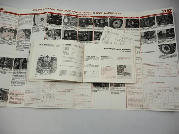 Fiatagri Fiat 60-66 70-66 80-66 F Obst Betriebsanleitung Bedienungsanleitung 89