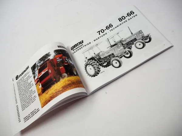Fiatagri Fiat 70-66 80-66 Betriebsanleitung Bedienung Wartung Schaltplan 1984