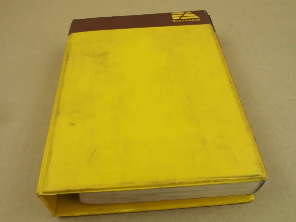 FiatAllis FE20 Bagger Ersatzteilliste Parts Catalog Parti ricambio 1985