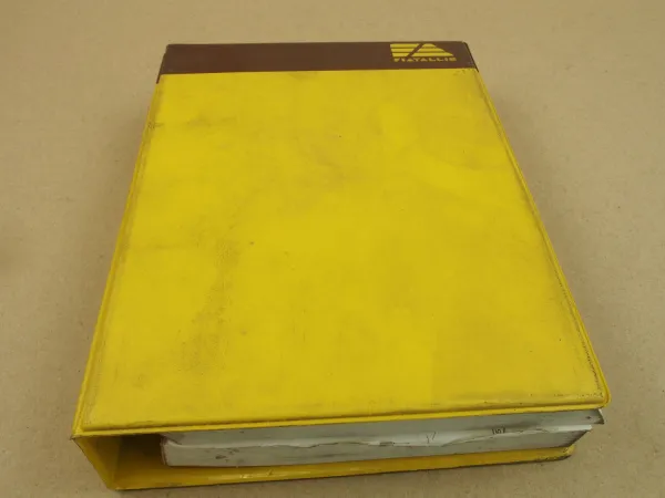 FiatAllis FL14D Laderaupe Dozer Ersatzteilliste Parts Catalog Parti ricambio 86