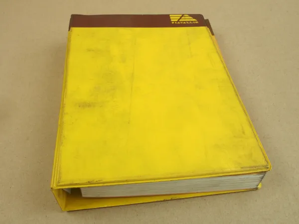 FiatAllis FR12 Radlader Ersatzteilliste Parts Catalog Parti ricambio 1984