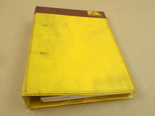 FiatAllis FR9 Radlader Ersatzteilliste Parts Catalog Parti ricambio 1983