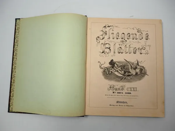 Fliegende Blätter Band 121 Nr. 3075 - 3100 München Verlag Braun & Schneider 1904