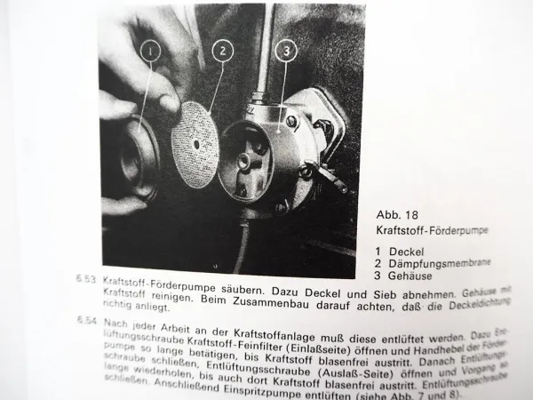 Ford 2701E 2703E 2704E 2706E 2708E 2709E Dieselmotor Bedienungsanleitung