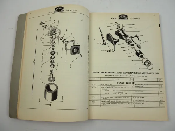 Ford 9N 9NAN 2N 2NAN 8N 8NAN Tractor Parts Catalogue List 1939 thru 1950