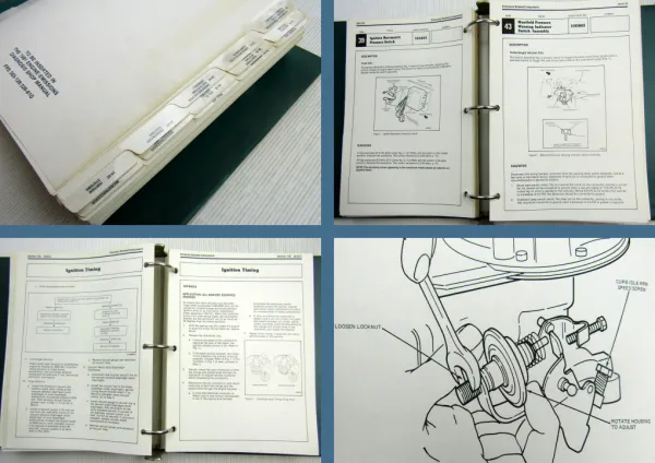 Ford All Car Models / Truck Series Shop Manual Engine Emission Diagnosis 1980