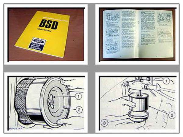 Ford BSD Dieselmotoren Betriebsanleitung 1983