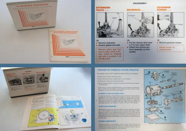 Ford C5 Automatic Transmission Operation Diagnosis Disassembly Assembly 1981
