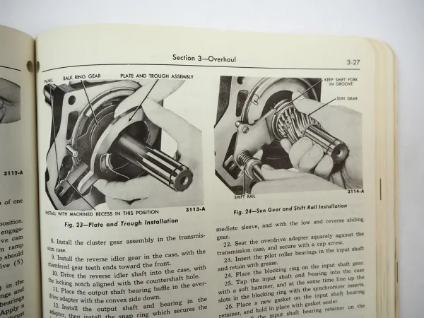 Ford Car and Thunderbird Shop Manual 1957 Repair Manual Maintenance