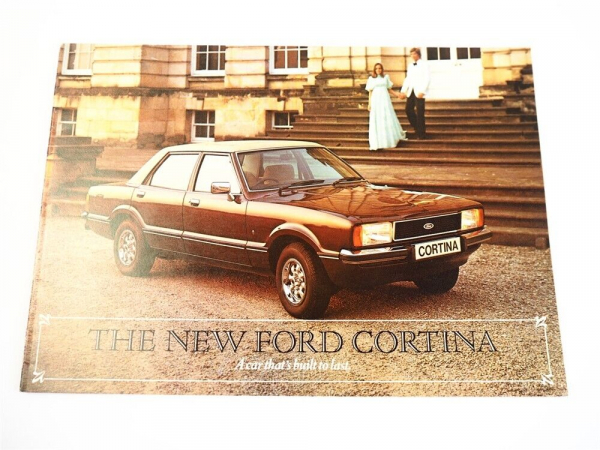 Ford Cortina MK IV 1300 1600 2000 Saloon Estate Car PKW Prospekt Brochure 1976