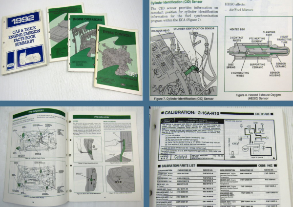 Ford Escort Tracer Technical Training Service Features Facts Book Summary 1991