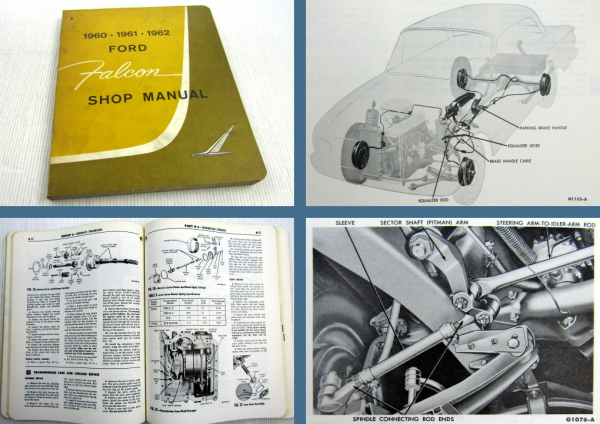 Ford Falcon Shop Manual 1960 1961 1962 Repair Manual
