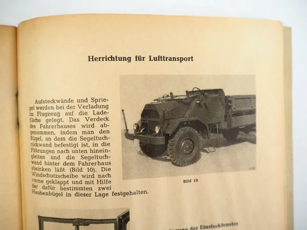 Ford G398SAM LKW Allrad Betriebsanleitung 1956 Nato Ziege mit Schmierplan