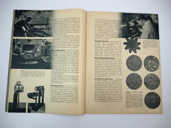 Ford im Bild Firmenzeitschrift Nr. 1/2 Jahrgang 1939 Köln