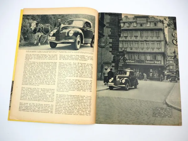 Ford im Bild Firmenzeitschrift Nr. 5/6 Jahrgang 1939 Köln Taunus