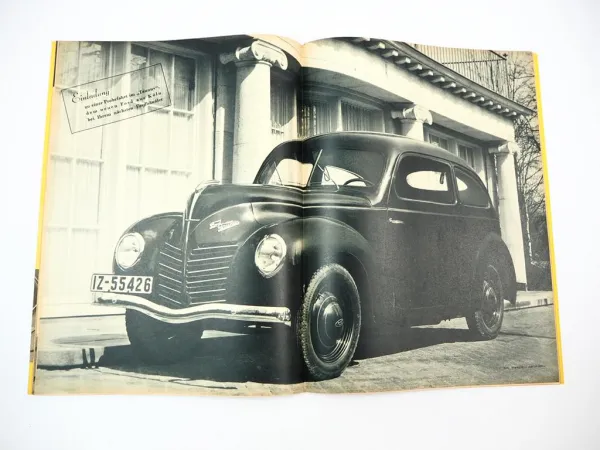 Ford im Bild Firmenzeitschrift Nr. 5/6 Jahrgang 1939 Köln Taunus
