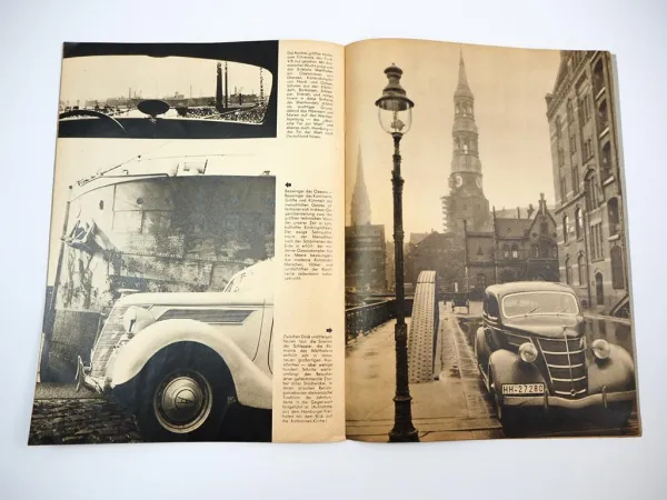 Ford im Bild Firmenzeitschrift Nr. 7/8 Jg 1938 Eifel V8 bei Henry Ford in New York