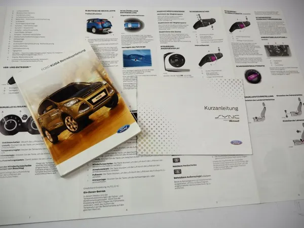 Ford Kuga Mk2 1.6 ecoboost 2.0 TDCI Betriebsanleitung Bedienungsanleitung 3/2013