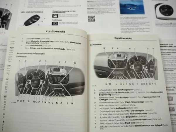 Ford Kuga Mk2 1.6 ecoboost 2.0 TDCI Betriebsanleitung Bedienungsanleitung 3/2013