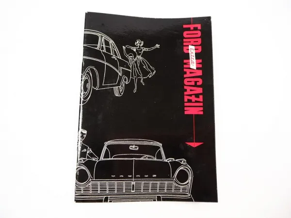 Ford Magazin Extra Zeitschrift Reisebericht Taunus 17M ca. 1960
