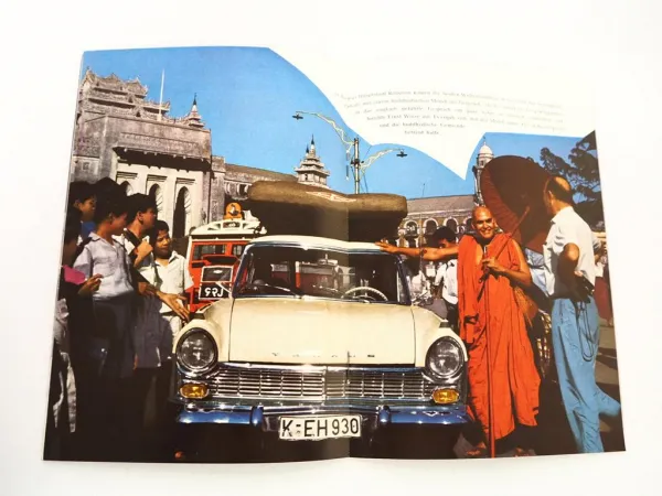 Ford Magazin Extra Zeitschrift Reisebericht Taunus 17M ca. 1960