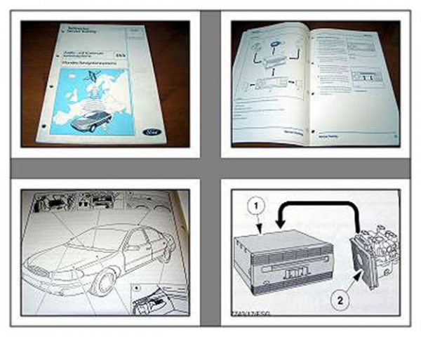 Ford Mondeo Navigationssystem Schulungsunterlage 1998