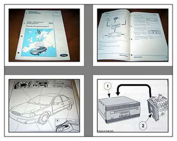 Ford Mondeo Navigationssystem Schulungsunterlage 1998