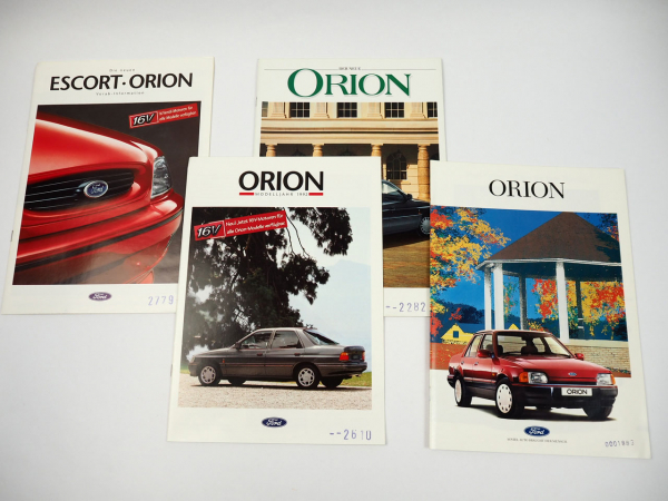 Ford Orion CL CLX Ghia Si 4x Prospekt 1990er Jahre