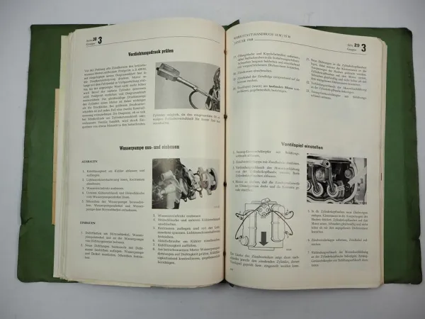 Ford Taunus 12M 15M Werkstatthandbuch Ergänzung 1966 - 1970