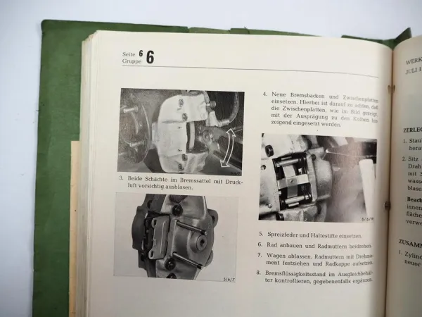 Ford Taunus 12M 15M Werkstatthandbuch Ergänzung 1966 - 1970