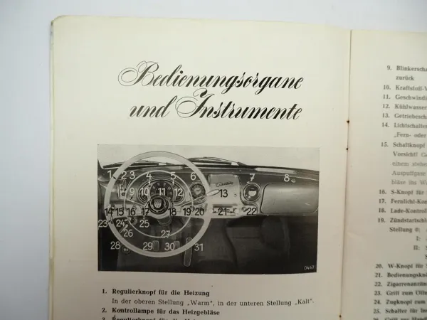 Ford Taunus 12M G13 Bedienungsanleitung Betriebsanleitung 1953