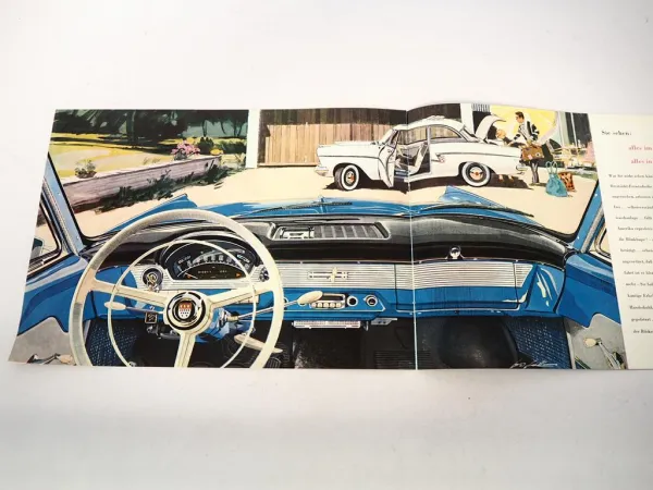 Ford Taunus 17M de Luxe P2 Limousine 1698 ccm Prospekt 1957