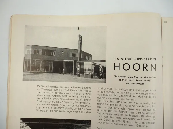 Ford Wereld Zeitschrift No.10 1939 Niederlande V8 Truck Mercury Club Cabriolet