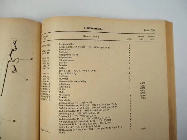 Fortschritt E516 Mähdrescher Bedienanweisung Ersatzteilkatalog 1977/79