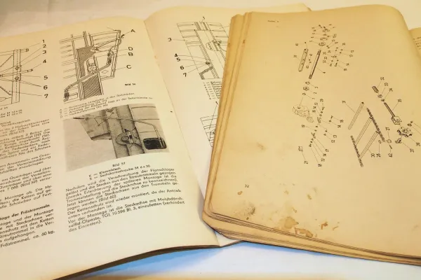 Fortschritt T088 Anhänger HTS90.04 Bedienngsanleitung Ersatzteilliste 1976