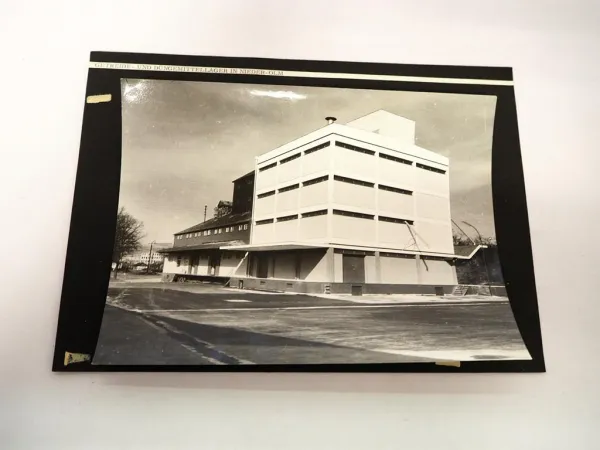 Foto Industrie Getreide und Düngemittellager Nieder Olm Mainz Bingen