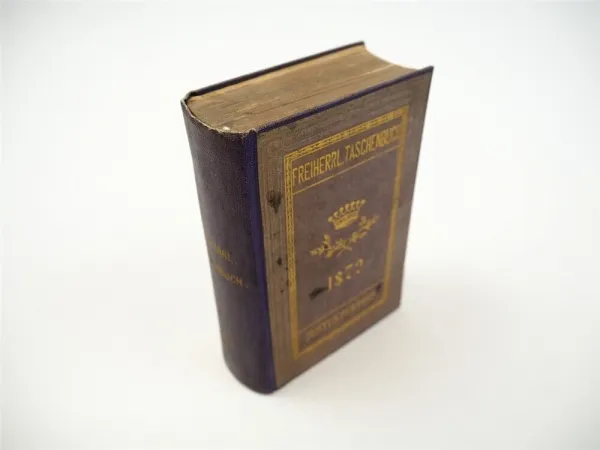 Freiherrliches Gothaisches Genealogisches Taschenbuch Perthes 1872 Adel