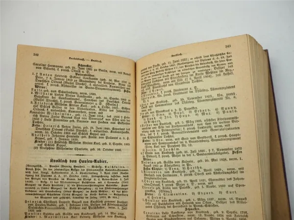 Freiherrliches Gothaisches Genealogisches Taschenbuch Perthes 1874 Adel