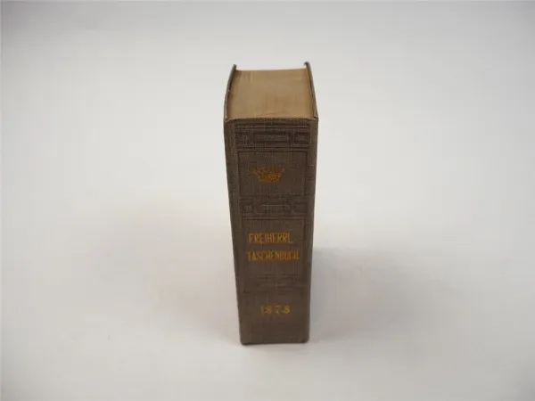 Freiherrliches Gothaisches Genealogisches Taschenbuch Perthes 1878 Adel