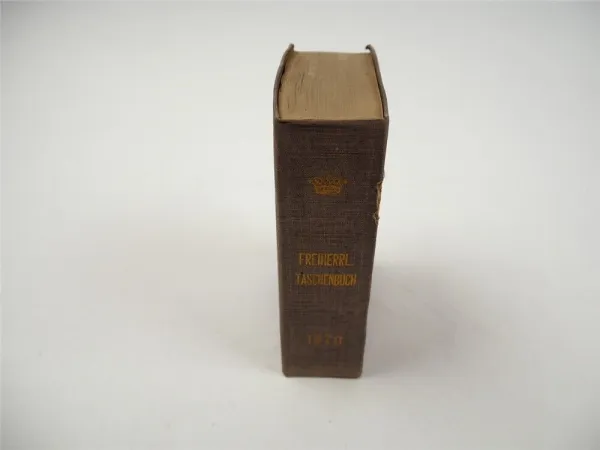 Freiherrliches Gothaisches Genealogisches Taschenbuch Perthes 1879 Adel